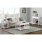 Alaterre Furniture Coventry 36" Coffee Table, End Table with Tray and Console/TV Table, Height: 18 ANCT021418WH - alternate 8